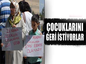 Ailelerden PKK’ya tepki