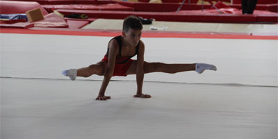 Türkiye Artistik Cimnastik final yarışması Samsun'da başladı