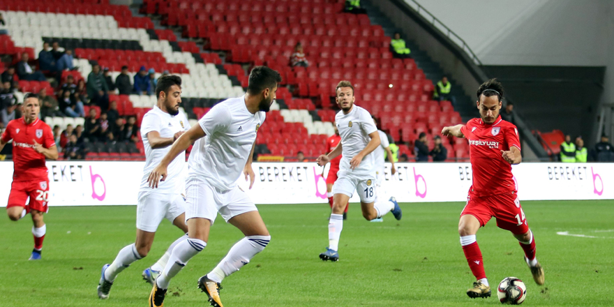  TFF 2. Lig: Yılport Samsunspor: 5 - Tarsus İdman Yurdu: 0