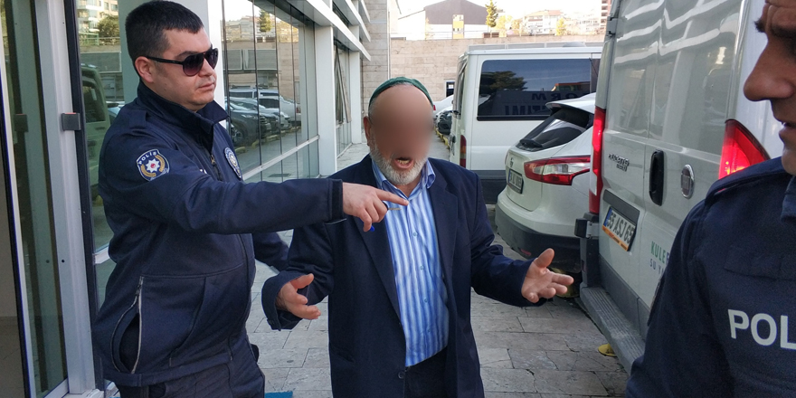 Veraset ilamı için adliyeye gelen yaşlı adama tutuklanma şoku