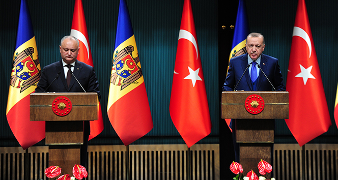 Cumhurbaşkanı Erdoğan'dan Moldova'ya 'FETÖ' çağrısı