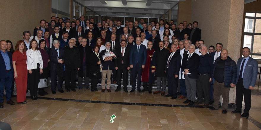 Prof. Dr. Şahinoğlu’na emeklilik ve veda töreni