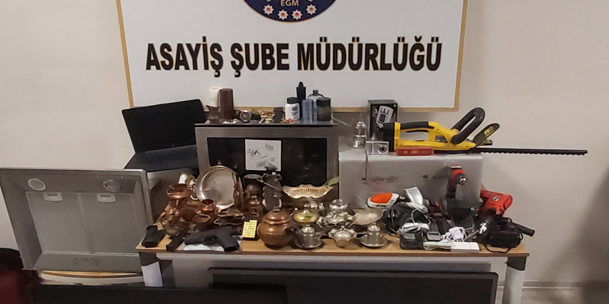 Samsun'da 9 hırsızlık olayına karışan şahıs yakalandı