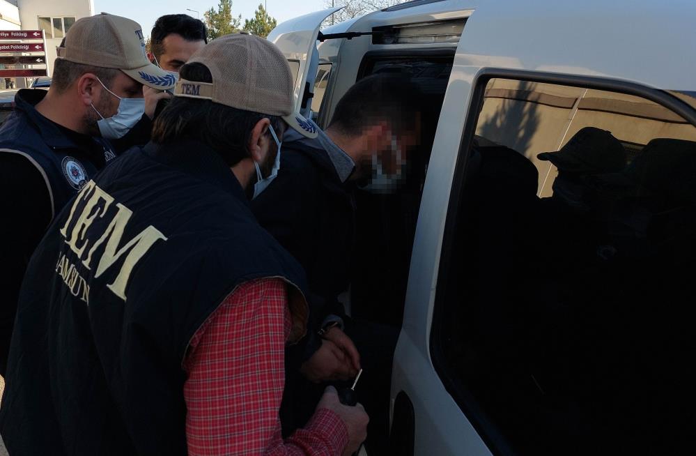 Samsun'da DHKP/C operasyonunda gözaltına alınan 1 kişi adliyeye sevk edildi