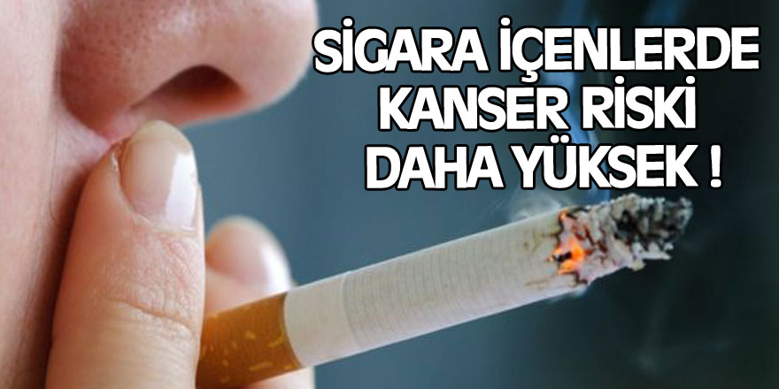 Sigara içenlerde kolorektal kanser riski daha yüksek
