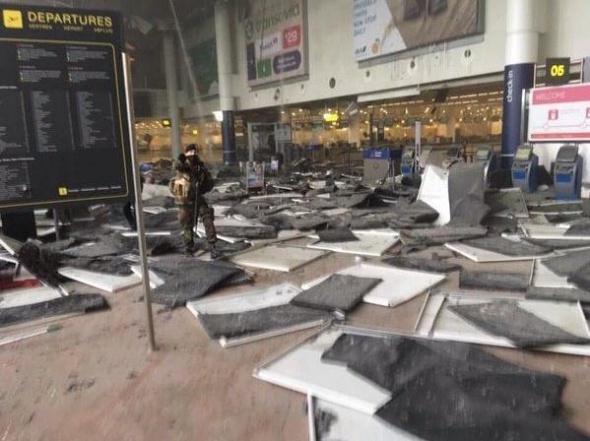 Brüksel’deki Havalimanında patlama: En az 10 ölü 2