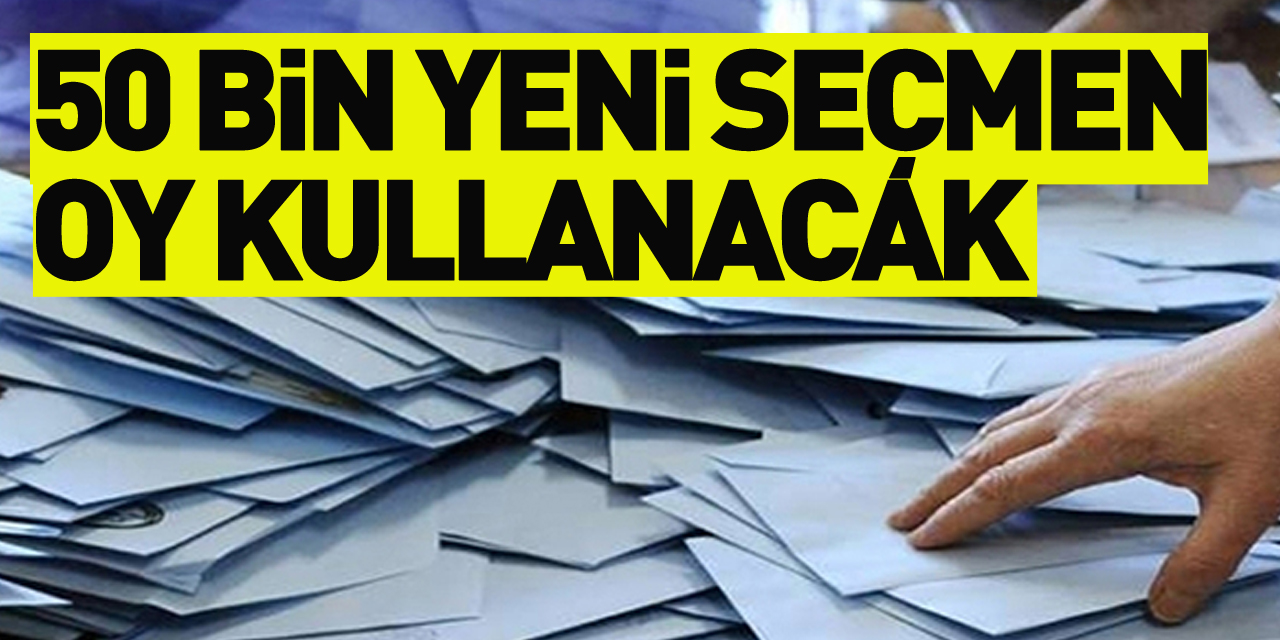 İkinci turda 50 bin yeni seçmen oy kullanacak