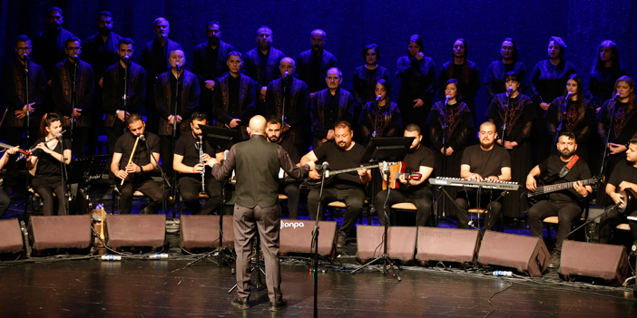 Antakya Medeniyetler Korosu Samsun'da konser verdi