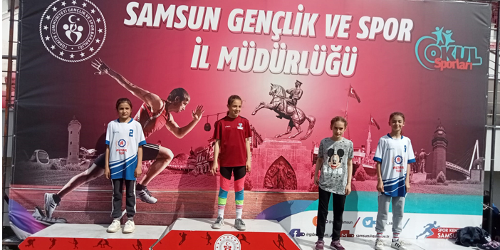 Alaçamlı öğrencilerden atletizm başarısı