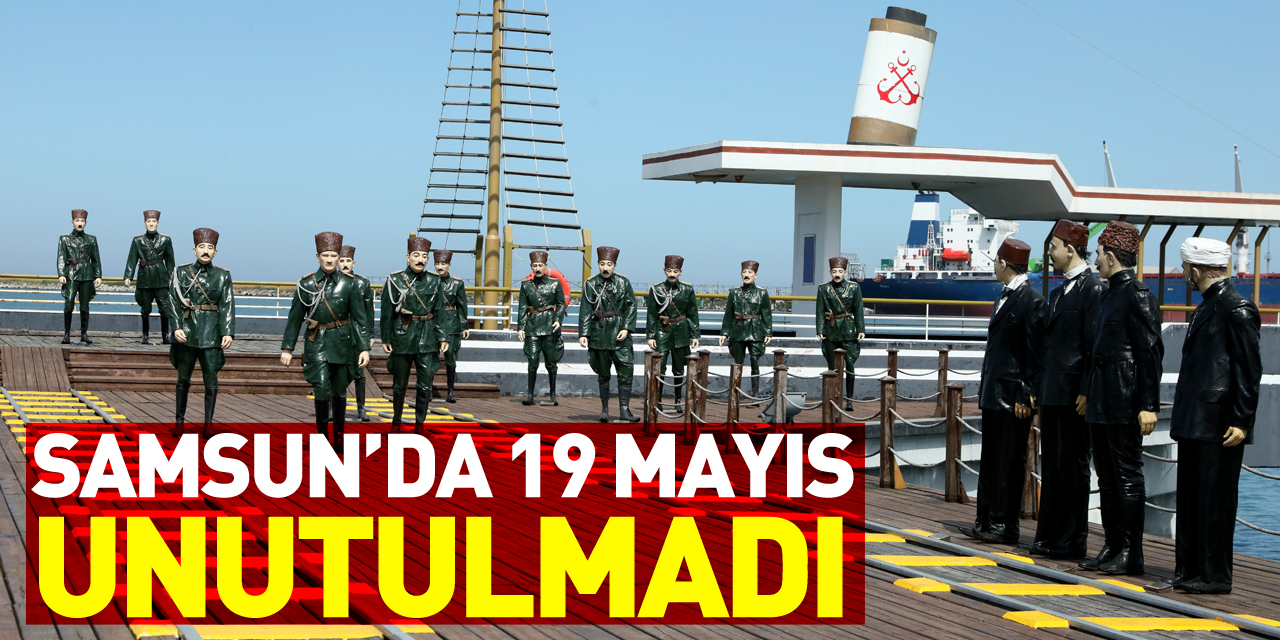 Kurtuluş meşalesi 104 yıl önce Samsun'da yakıldı