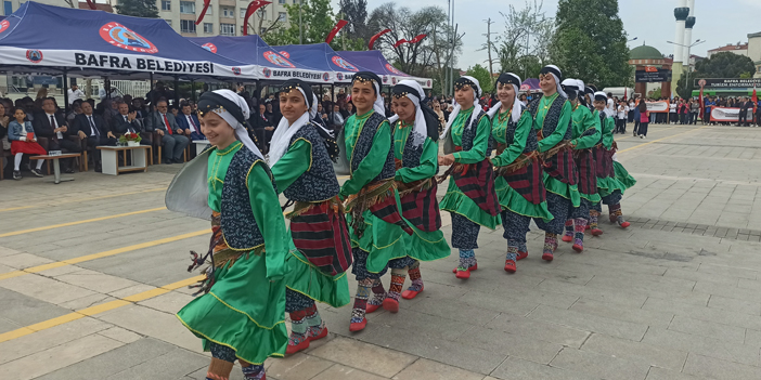 Bafra'da Atatürk'ü Anma, Gençlik ve Spor Bayramı çeşitli etkinlikleri