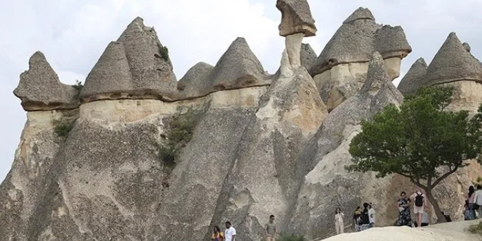 Çinli turistler yeniden Kapadokya'da