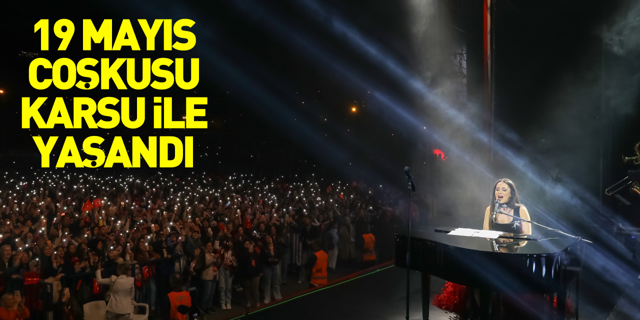 19 Mayıs coşkusu Karsu ile yaşandı