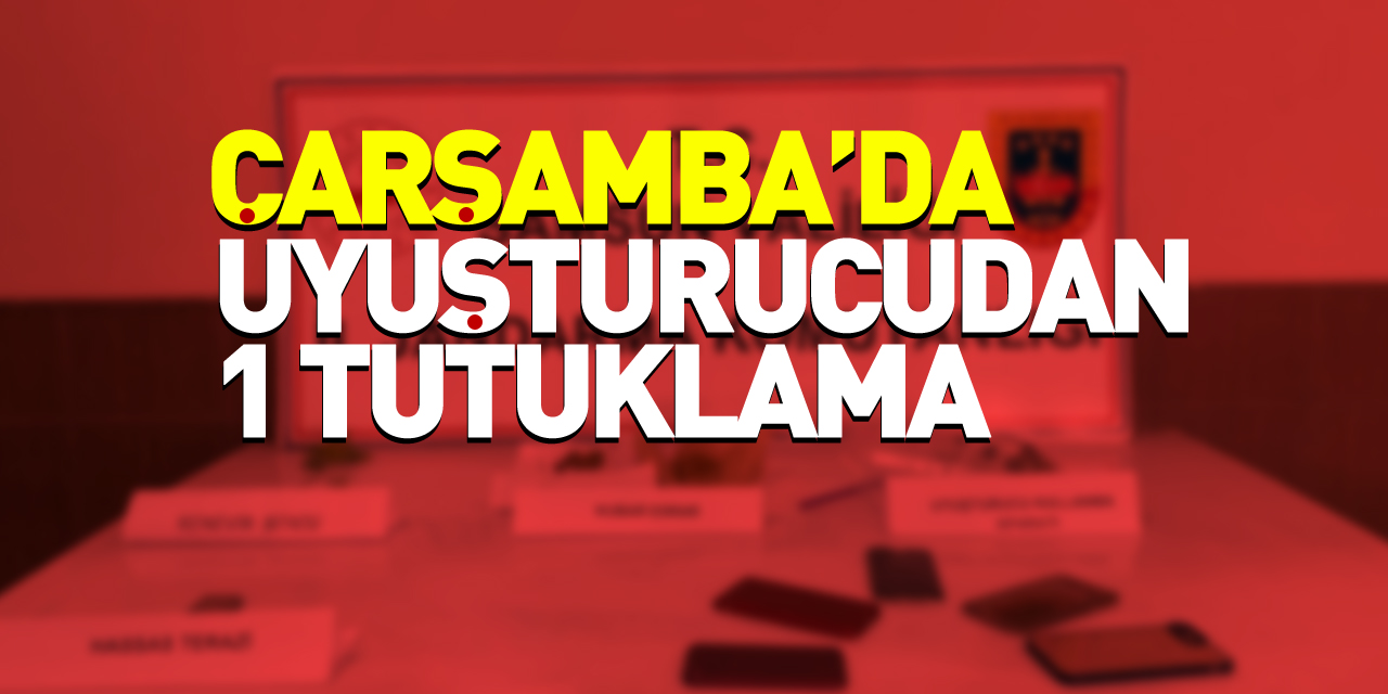 Uyuşturucudan 1 tutuklama