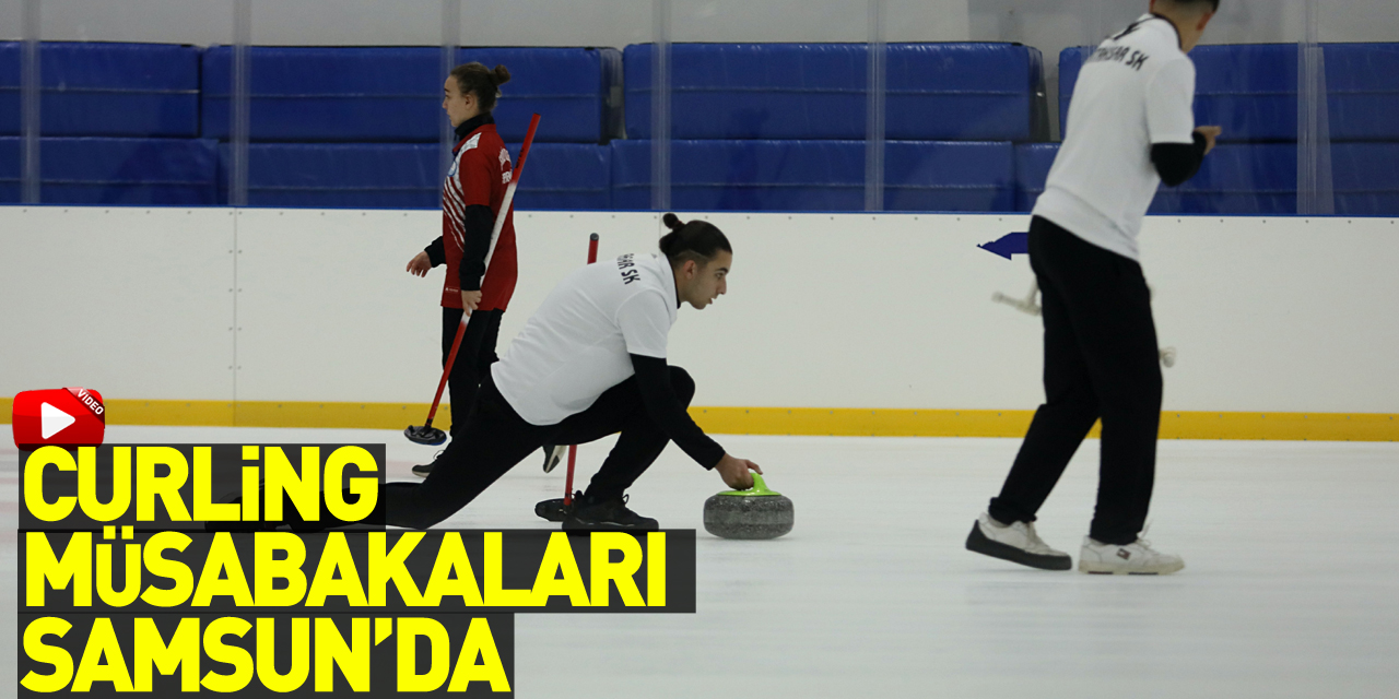 Türkiye Curling Yükselme Müsabakaları Samsun'da devam ediyor