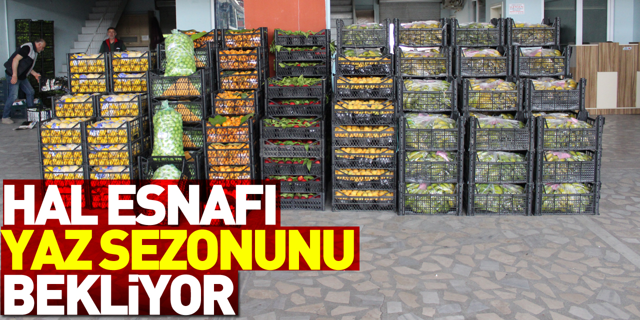 Hal Esnafı Yaz Sezonunu Bekliyor