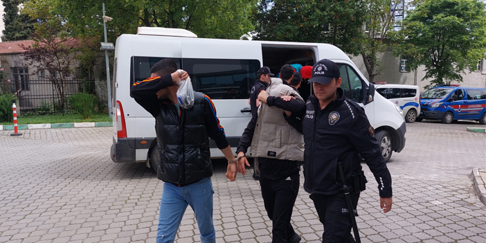 Samsun'da uyuşturucu ticaretinden 8 kişi adliyeye sevk edildi