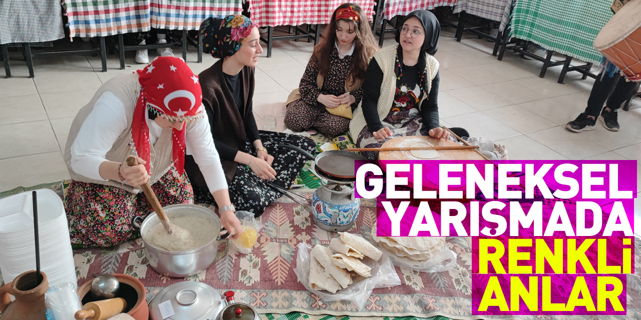 Geleneksel Yarışmada renkli anlar