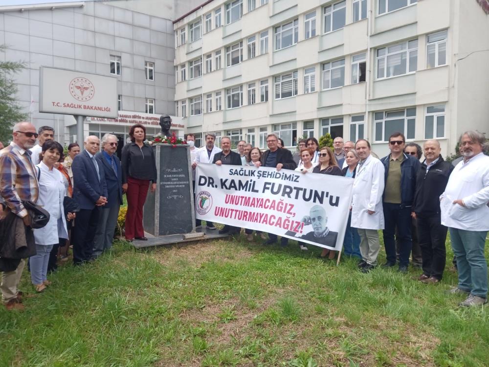 Görevi başında öldürülen Dr. Kamil Furtun anıldı