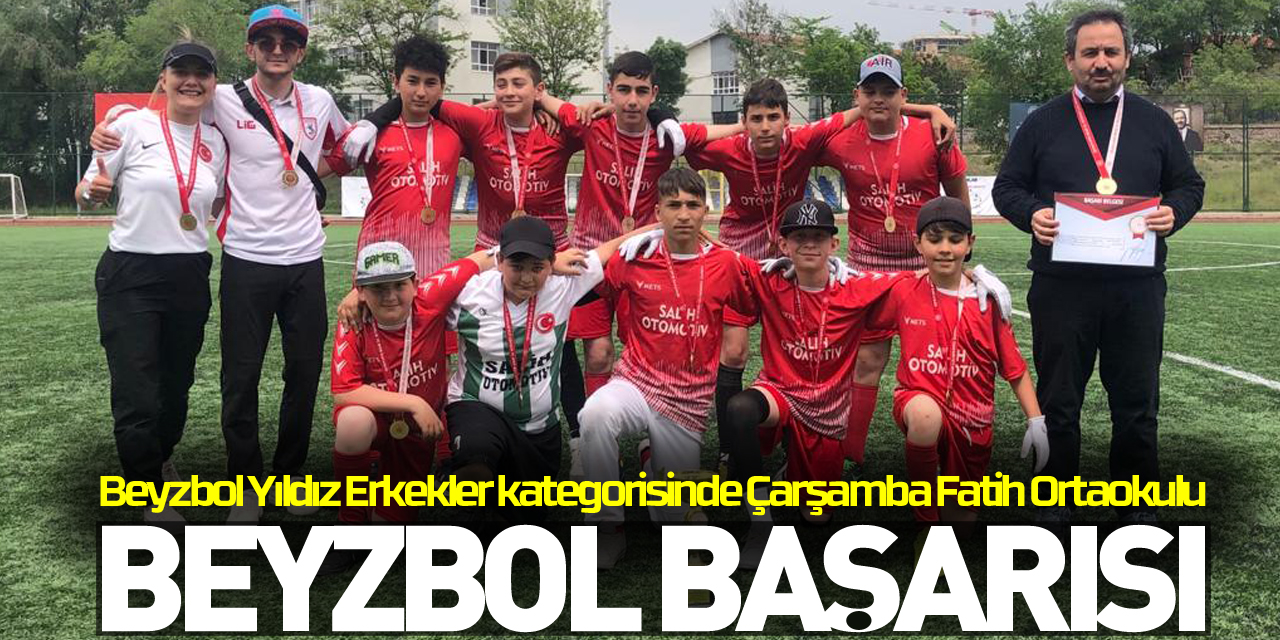 Fatih Ortaokulu’nun ‘Beyzbol’ Başarısı!
