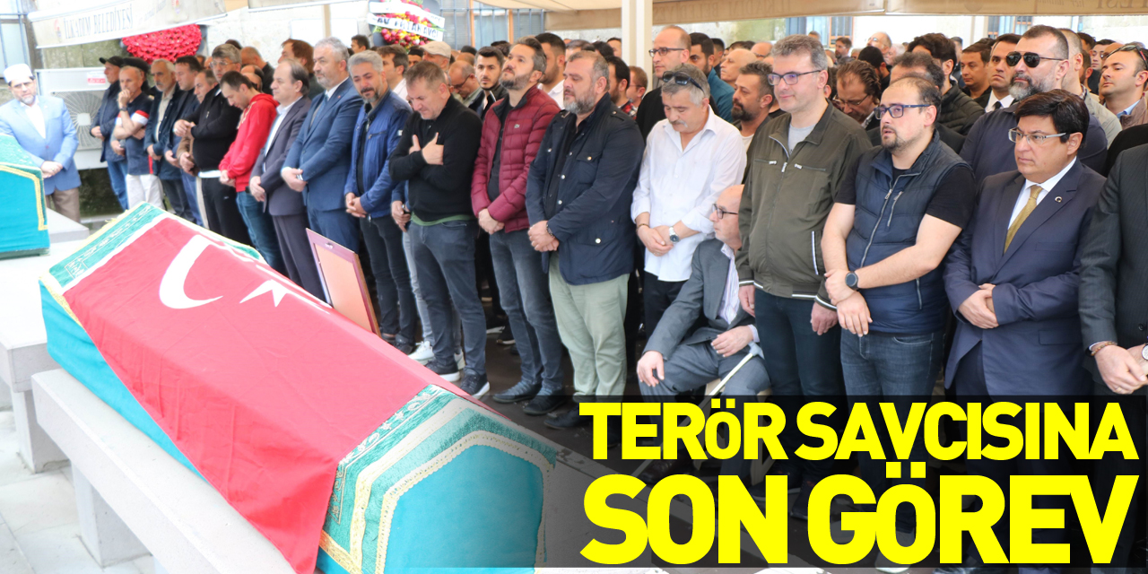 Terör savcısına son görev