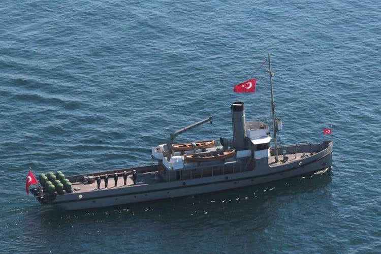 TCG NUSRET Mayın Müze Gemisi Samsun'a demirleyecek