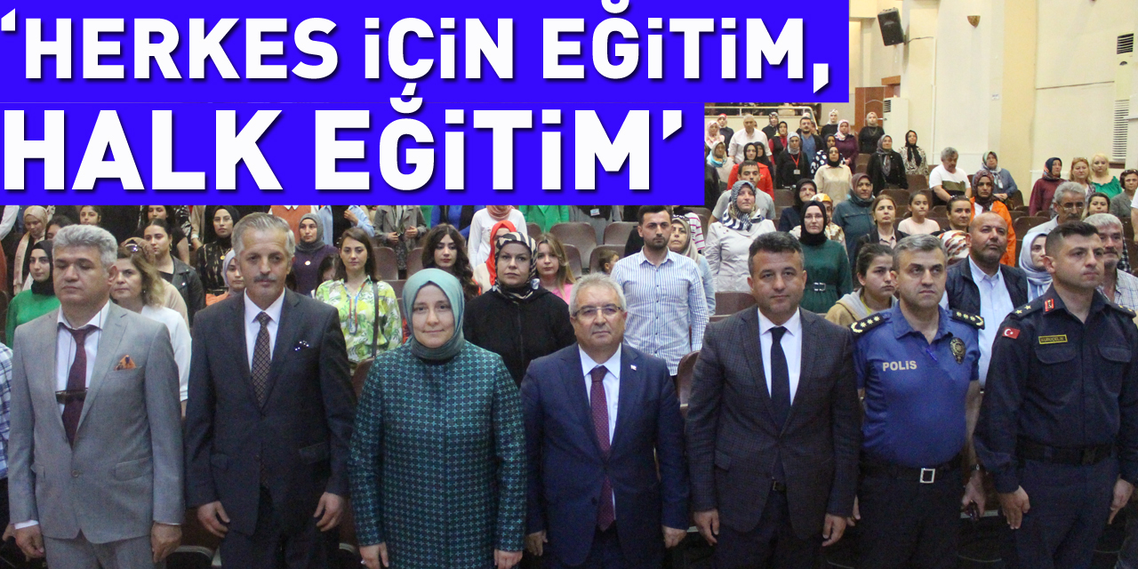 ‘Herkes için eğitim, Halk eğitim’