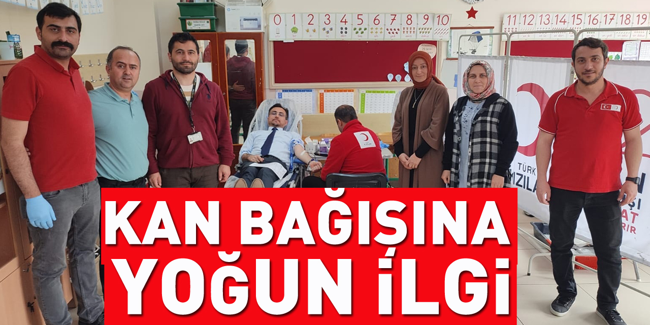 KAN BAĞIŞINA YOĞUN İLGİ