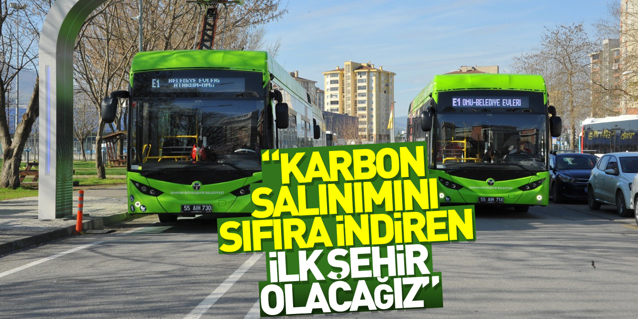 Başkan Demir: “Karbon salınımını sıfıra indiren ilk şehir olacağız”