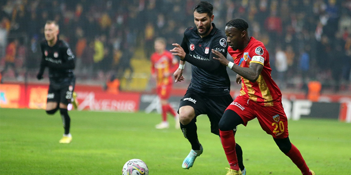 Sivasspor, Süper Lig'de yarın Kayserispor'u konuk edecek