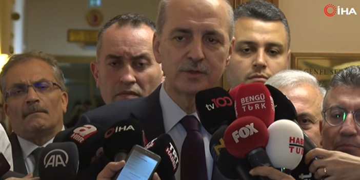 Numan Kurtulmuş, TBMM Başkanlık başvurusu için dilekçesini verdi