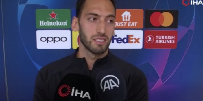 Hakan Çalhanoğlu: "Milli takım oyuncusu olarak kupayı kaldırmak istiyorum"