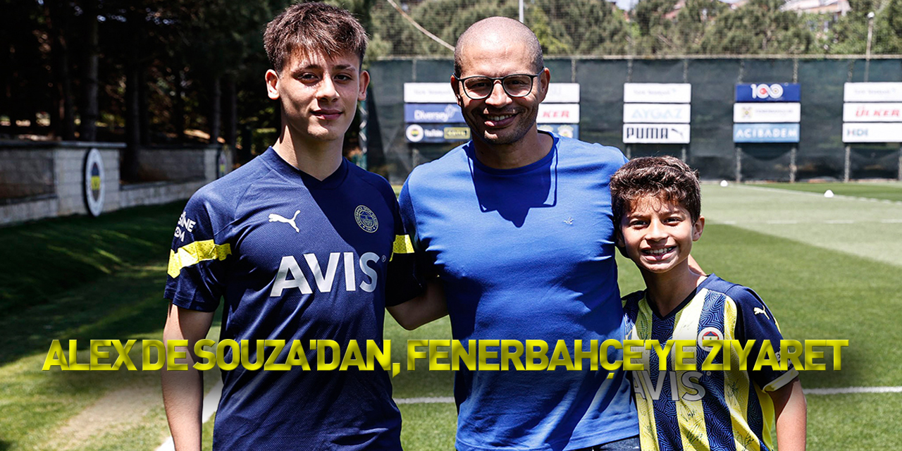 Alex de Souza'dan, Fenerbahçe'ye ziyaret