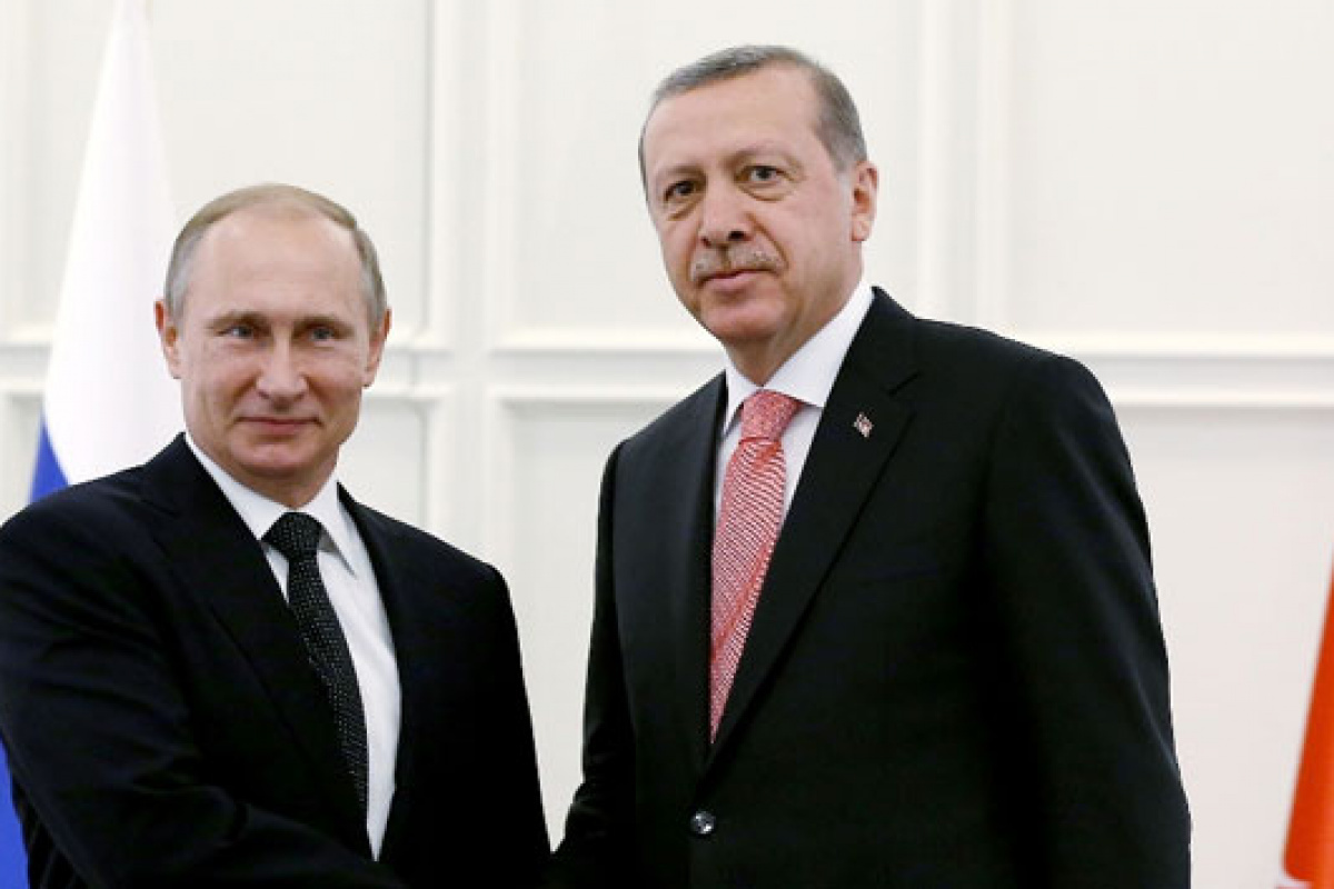 Cumhurbaşkanı Erdoğan, Rusya Devlet Başkanı Putin ile görüştü