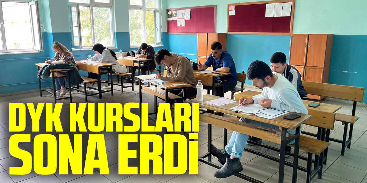 DYK KURSLARI SONA ERDİ