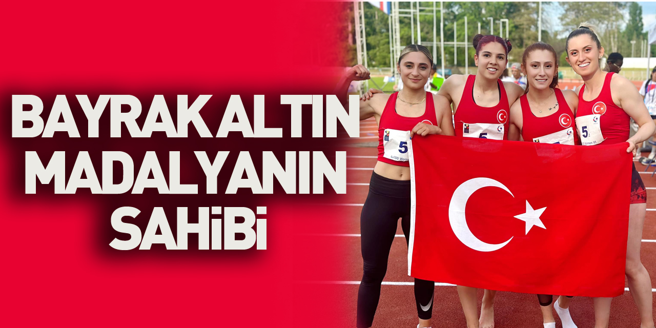 BAYRAK ALTIN MADALYANIN SAHİBİ