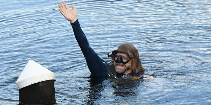 "Denizaltında en uzun süre yaşama" rekorunu kıran bilim insanı yüzeye çıktı