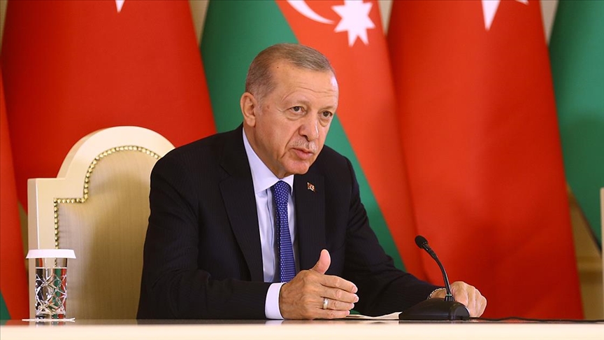 Cumhurbaşkanı Erdoğan: Zengezur konusunu halletmemiz Türkiye-Azerbaycan ilişkilerinin güçlenmesine vesile olacak