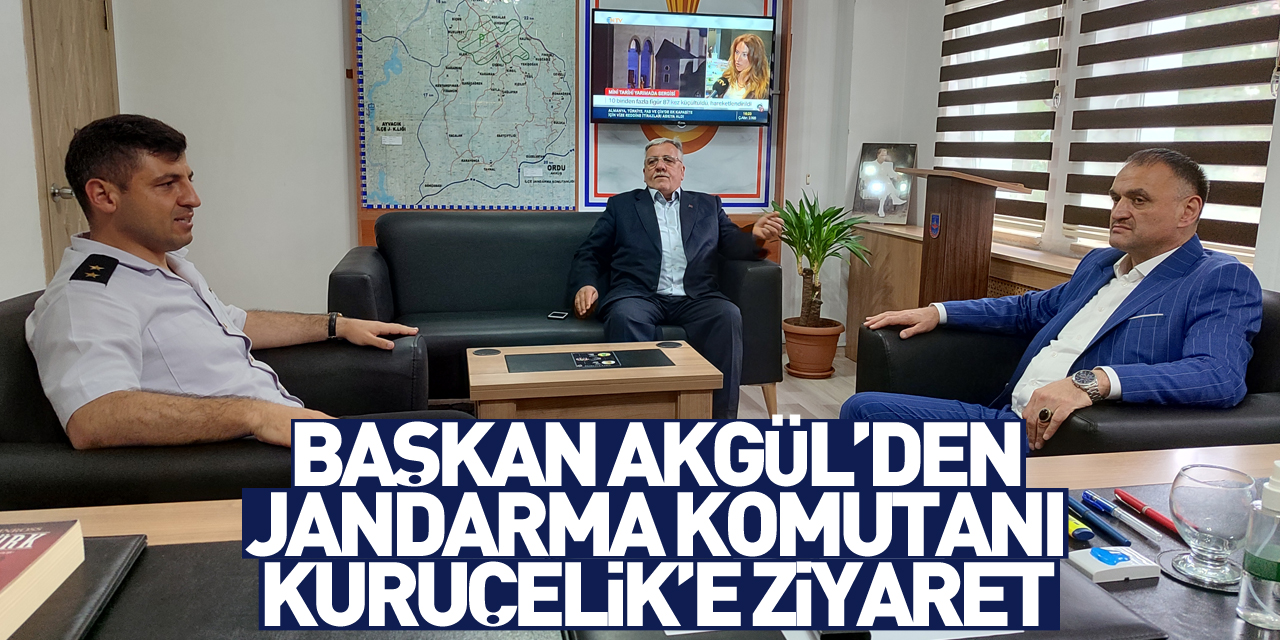 Salıpazarı Belediye Başkanı Akgül, Jandarma Teşkilatı'nın 184. kuruluş yılını kutladı