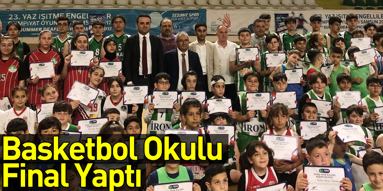 Basketbol Okulu Final Yaptı