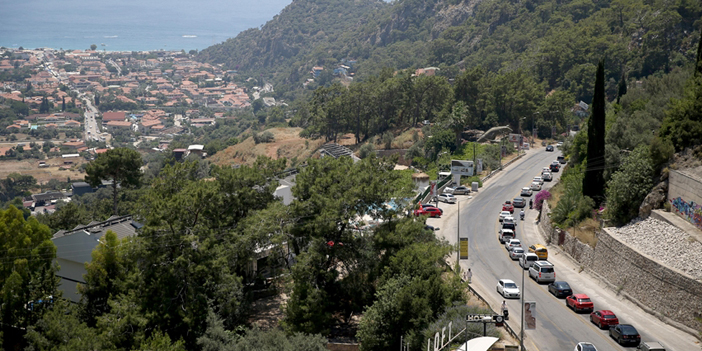 Muğla'ya üç günde 113 bine yakın araç girişi oldu