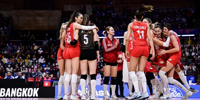 A Milli Kadın Voleybol Takımı Milletler Ligi'nde çeyrek finalde