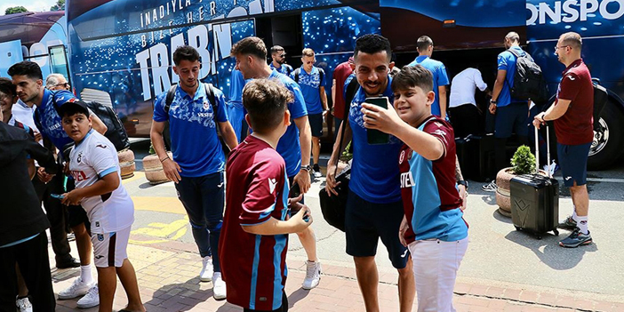 Trabzonspor, yurt dışı hazırlık kampı için Slovenya'ya gitti