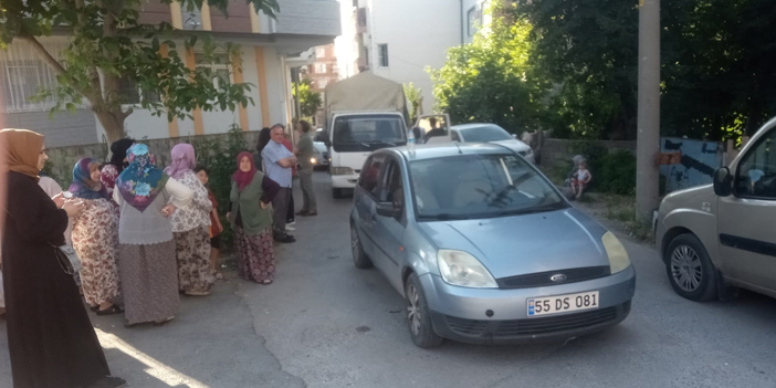 Samsun'da otomobilin çarptığı çocuk yaralandı