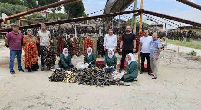 Patlıcan Vadisi’nde renkli görüntüler