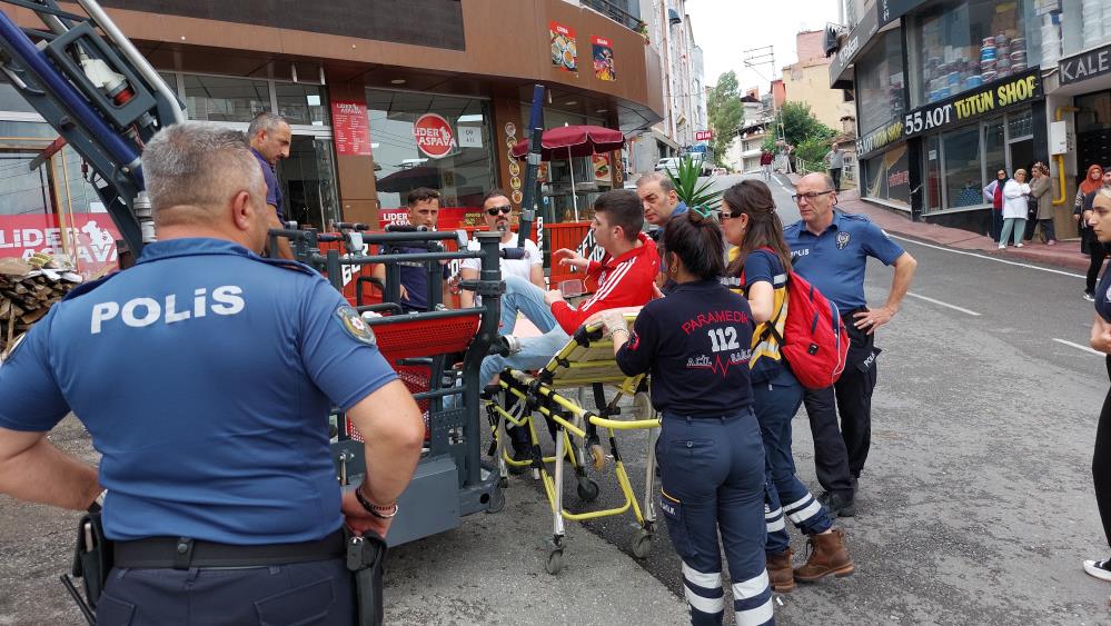 Arkadaşları darp etti, 4. katın balkonundan 3. katın balkonuna atlayarak kurtuldu