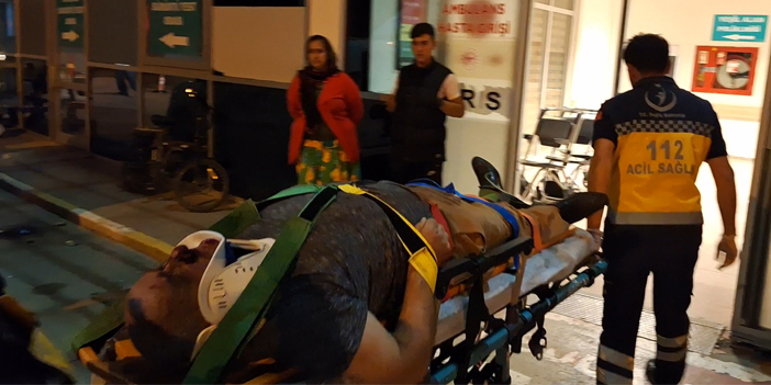 Samsun'da bisikletten düşen kişi yaralandı
