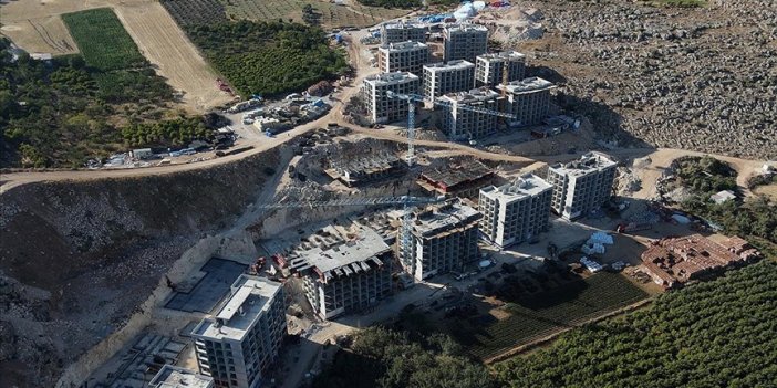 Hatay'a 254 bin 195 konut inşa edilecek