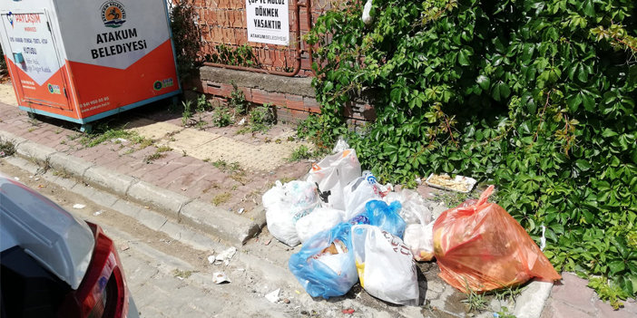 Atakum Belediyesi’nden ‘çöp konteyneri’ tepkisi: "Halk sağlığı riski oluşturuyor”