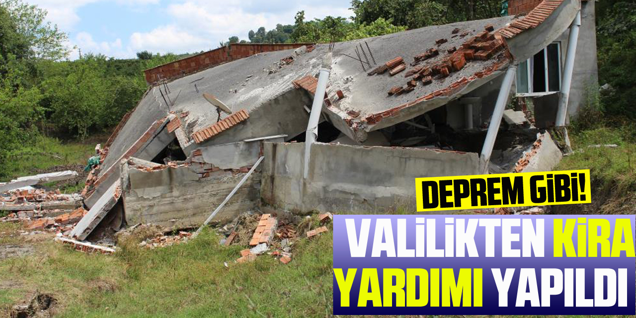 Deprem gibi!